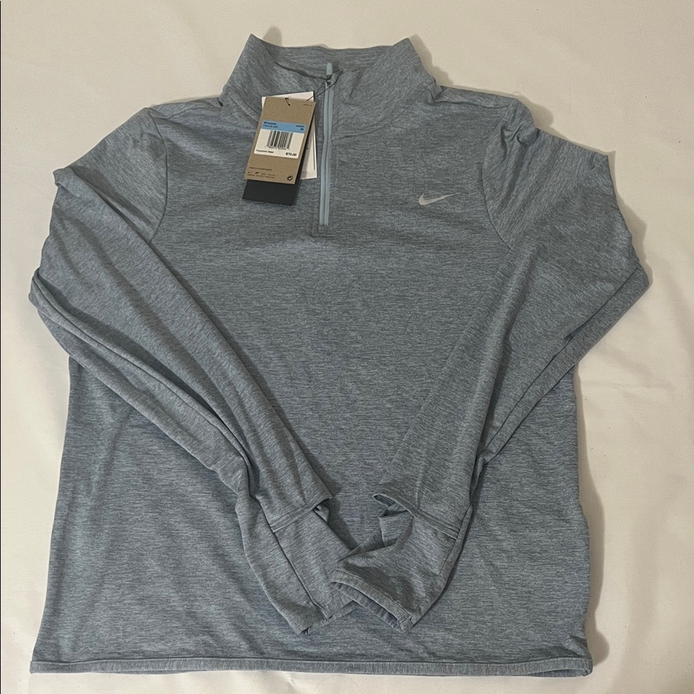 Nike Swift Women's Dri-FIT UV 1/4-Zip Running Top Medium NWT